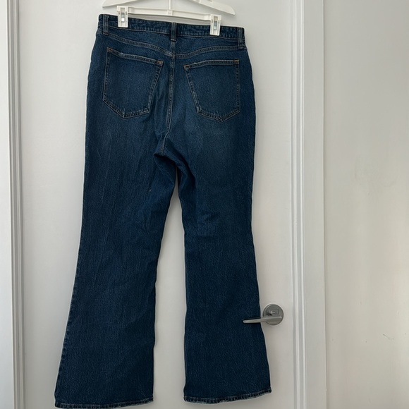 Abercrombie & Fitch Boot Cut Flare Dark Wash Jeans - Picture 5 of 5